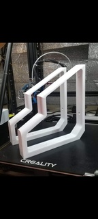 Quadrat Regale Unterstützung Design 3d print model - Mito3D