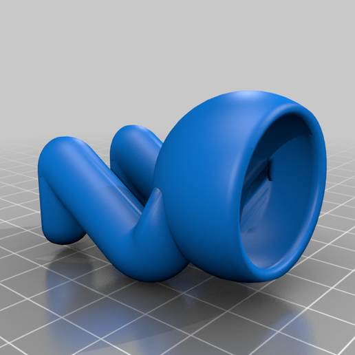 squat planteur 3d imprimé Astonetech décor 3D print model - Mito3D