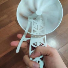 aperto ventilador brinquedo 3d print model - Mito3D