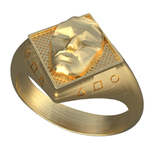 Lula jogos patrão anel joalheria ouro imprimível luxo esterlina Navegando moderno banda empilhável vintage moda beleza roupa argolas clou 3d print model - Mito3D