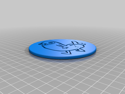 calamar juego dickbutt dalgona juguete 3d print model - Mito3D