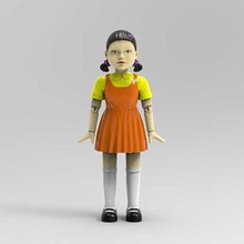 Lula jogos boneca 3d print model - Mito3D
