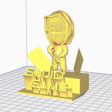 squid game figure squidgame serie netflix 3d print model - Mito3D