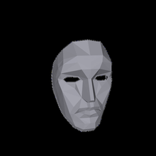 squid game frontman mask fashion art 3d print model - Mito3D
