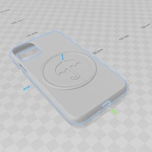 calamaro gioco i phone 11 Astuccio guaina arte 3d print model - Mito3D