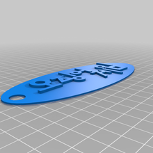Tintenfisch Spiel Schlüsselbund Mode 3d print model - Mito3D