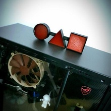 calamar Jeu logo lampe gadget séries tv ps4 ps5 Xbox Netflix amazone 3d print model - Mito3D