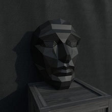 kalamar oyun maske adam Kostüm oyunu kostüm oyuncak netflix vip çokgen 3d print model - Mito3D