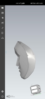 calamar juego máscara jefe 3d print model - Mito3D