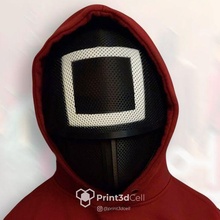 kalamar oyun maske katlanabilir 3d print model - Mito3D