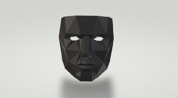 squid game mask lider leader man cosply fun art stl free 3d print model - Mito3D