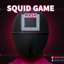 squid game soldier mask - cosplay costume toy netflix vip man survival halloween 3d print model - Mito3D