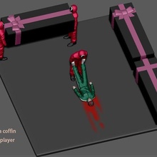 kalamar oyun asker minyatür heykel netflix 3d Yazdır stl dosya Sanat 3d print model - Mito3D