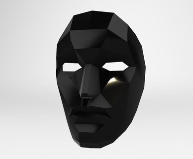 kalamar maske oyun 3d print model - Mito3D