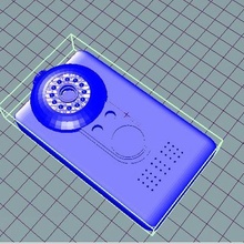 calamaro soldato telecamera gioco 3d print model - Mito3D