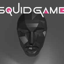 squide game mask - man 3d print model - Mito3D