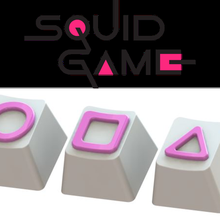 squidgame keycap free keyboard cap 3d print model - Mito3D