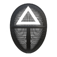 calamar uniforme Hommes masque art Jeu poly math jouet designer Logiciel garçon logiciel 3d print model - Mito3D