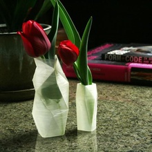 squiggle vases home apress practical 3d printers process art decor 3d print model - Mito3D