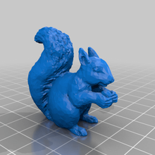 squirrel - repaired art scans replicas squirell 3d print model - Mito3D