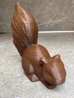 scoiattolo Eichhorn decorazione animale foresta natura 3d print model - Mito3D