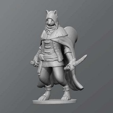 la ardilla asesina juego de juguete tablero mesa dungeons dragons d&d 3d print model - Mito3D