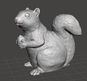 squirrel cute figure model animal creature ornament wildlife chipmunk alvin rodent tail nature fantasy toy pvc figurine collector dungeons dragons miniature beast forest art realistic lover 3d print model - Mito3D