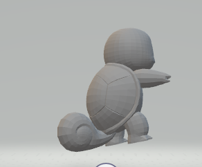 esquilo Pokémon 3d print model - Mito3D
