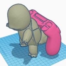 squirtle gioco 3d print model - Mito3D