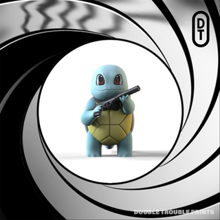 squirtle Giacomo legame 007 Pokemon charmander charizard gratuito 3d print model - Mito3D