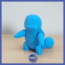 squirtle mac3dlab - print-in-place 3d print model - Mito3D