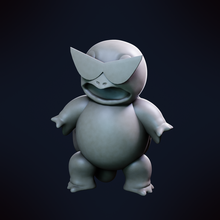 squirtle squad - pokemon model collection 3d print model - Mito3D
