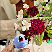 squirtle toothpaste vomit bathroom accessories pokemon squeezer 3d print model - Mito3D