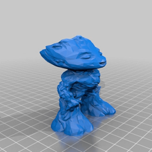 squished standing baby groot tool 3d printing 3d print model - Mito3D
