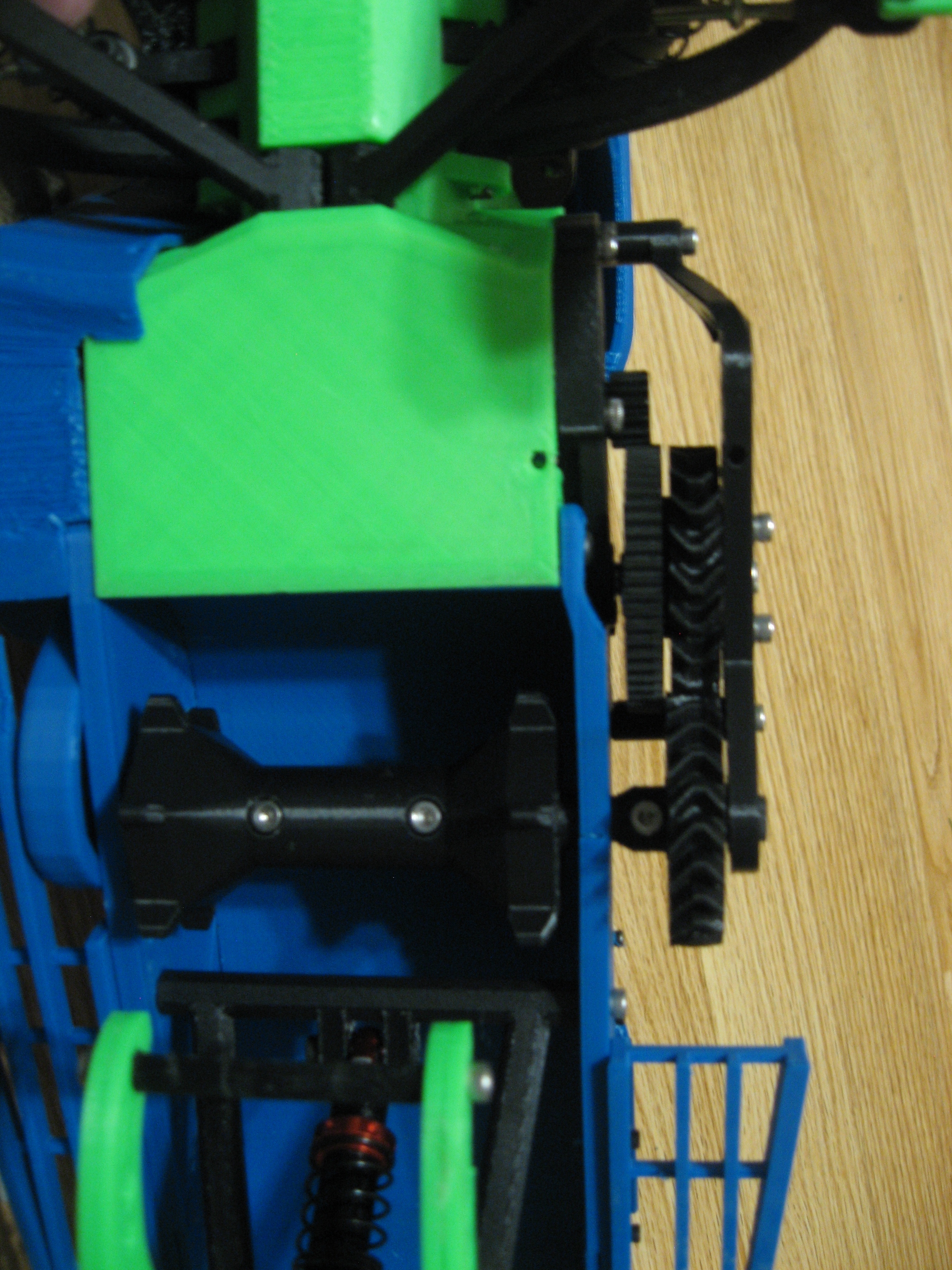 sr2 herringbone gear tranny skeeride 2 3D print model - Mito3D