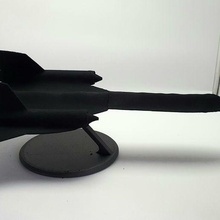 sr71 blackbird sr71blackbird 3d print model - Mito3D