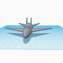 ss-11 avião de caça do céu tubarão 11 a casa brinquedo 3d print model - Mito3D