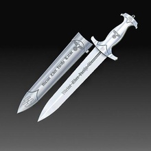 ss dager gadget weapons knife sword high-poly printable-model blade 3d print model - Mito3D