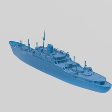 ss Stockholm okyanus astar su hattı versiyon ölçek model stl altın yaş yeni York İsveççe Andrea Doria gemi tekne Birleşik eyaletler transatlantik 3d print model - Mito3D