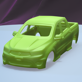 ssangyong corando sports 2014 1 24 imprimable voiture corps 3d print model - Mito3D