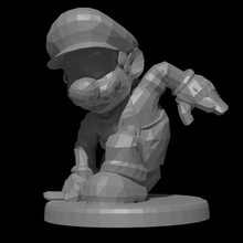ssbm metal Mario ganimet 3d print model - Mito3D
