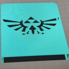 ssd hdd couverture gaine 25 Zelda pc joueur 3d print model - Mito3D