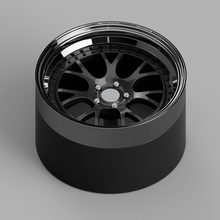 ssr professor ms3 wheel model scale 1 24 tamiya aoshima car rims diecast 3d print model - Mito3D