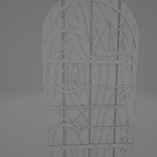 S t helena Flota quieta sur puerta Iglesia normandos 3d print model - Mito3D