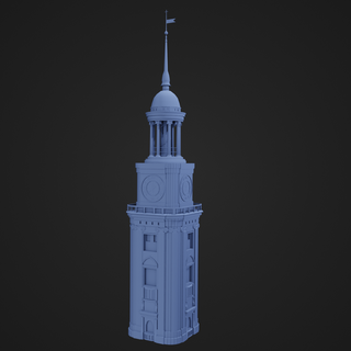 st michaels orologio Torre monumenti architettura punto riferimento campana 3d print model - Mito3D
