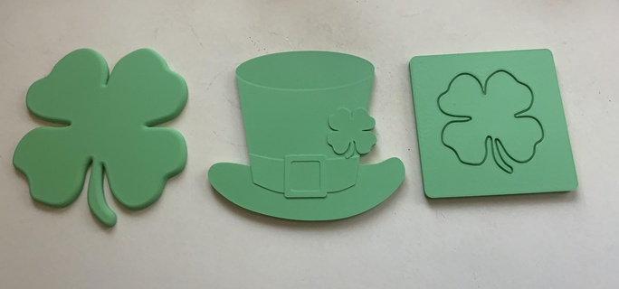 st patrick's day coasters st patrick's day coaster beer drinking  3d print model - Mito3D