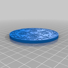 st benedicts medallion wind catcher tool 3d printing 3d print model - Mito3D
