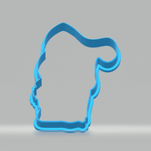 st nicholas cookie cutter christmas kitchen tools gift new year 3d print model - Mito3D