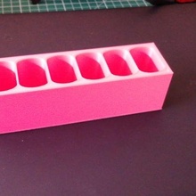 stabilo box 6 organizer highlighter stationery 3d print model - Mito3D