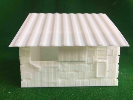 stable bâtiments structures 3d print model - Mito3D